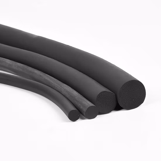 Extrudiertes Vollgummi- und Moosgummi-Extrusionsprofil-Dichtungsprofil